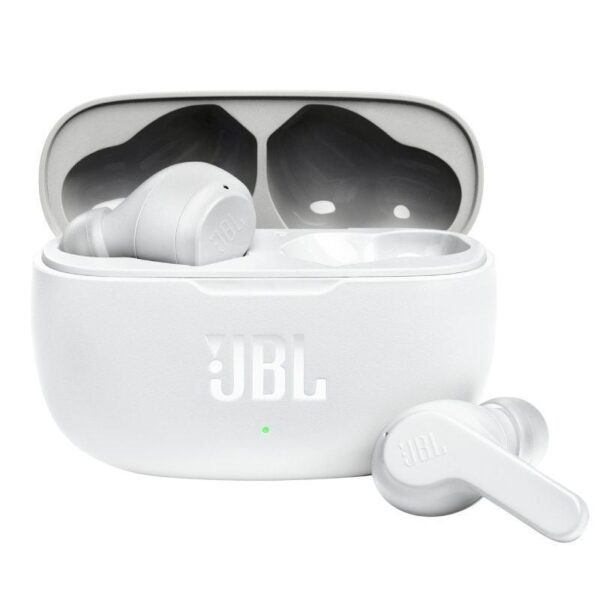 Auriculares Bluetooth JBL Wave 200TWS con estuche de carga/ Autonomía 5h/ Blancos 6925281988431 JBLW200TWSWHT
