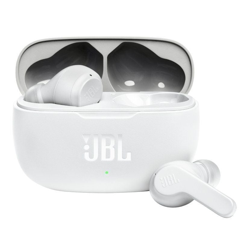Auriculares Bluetooth JBL Wave 200TWS con estuche de carga/ Autonomía 5h/ Blancos 6925281988431 JBLW200TWSWHT