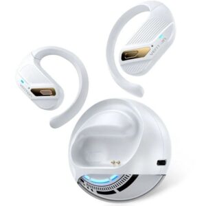 Auriculares Deportivos Bluetooth Vention Open Ear OpenBeat O12 NBUW0 con estuche de carga/ Blancos 6922794787933 NBUW0