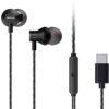 Auriculares Intrauditivos Aiwa ESTM-50USB-C/BK/ con Micrófono/ USB Tipo-C/ Negros 8435256900309 ESTM-50USB-C/BK
