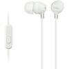 Auriculares Intrauditivos Sony MDR-EX15AP/ con Micrófono/ Jack 3.5/ Blancos 4905524937305 MDREX15APW.CE7