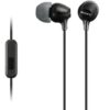 Auriculares Intrauditivos Sony MDR-EX15AP/ con Micrófono/ Jack 3.5/ Negros 4905524931235 MDREX15APB.CE7