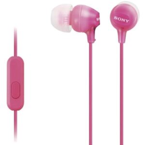 Auriculares Intrauditivos Sony MDR-EX15APPI/ con Micrófono/ Jack 3.5/ Rosas 4905524937336 MDREX15APPI.CE7