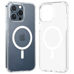 Funda Dura con Magsafe Vention KUCT0-40/ Compatible con iPhone 15 Pro Max/ Transparente 6922794786820 KUCT0-40