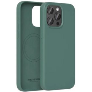 Funda Silicona con Magsafe Vention KUEG0-40/ Compatible con iPhone 14 Pro Max/ Verde 6922794787308 KUEG0-40