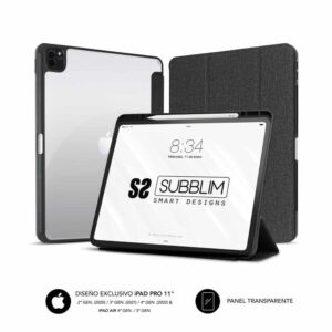Funda Subblim Clear Shock para Tablet iPad Pro 11" 2020-2022/ Negra 8436586742751 SUBCST-5SC400