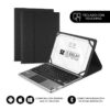 Funda con Teclado Subblim Keytab Pro Bluetooth Touchpad para Tablets de 10.1"-10.8"/ Negra 8436586741112 SUB-KT2-BTP001