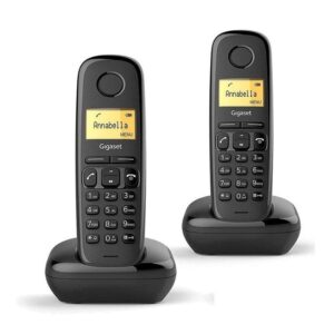 Teléfono Inalámbrico Gigaset A170/ Pack DUO/ Negro 4250366850788 L36852-H2802-D201