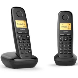 Teléfono Inalámbrico Gigaset A270/ Pack DUO/ Negro 4250366850795 L36852-H2812-D201