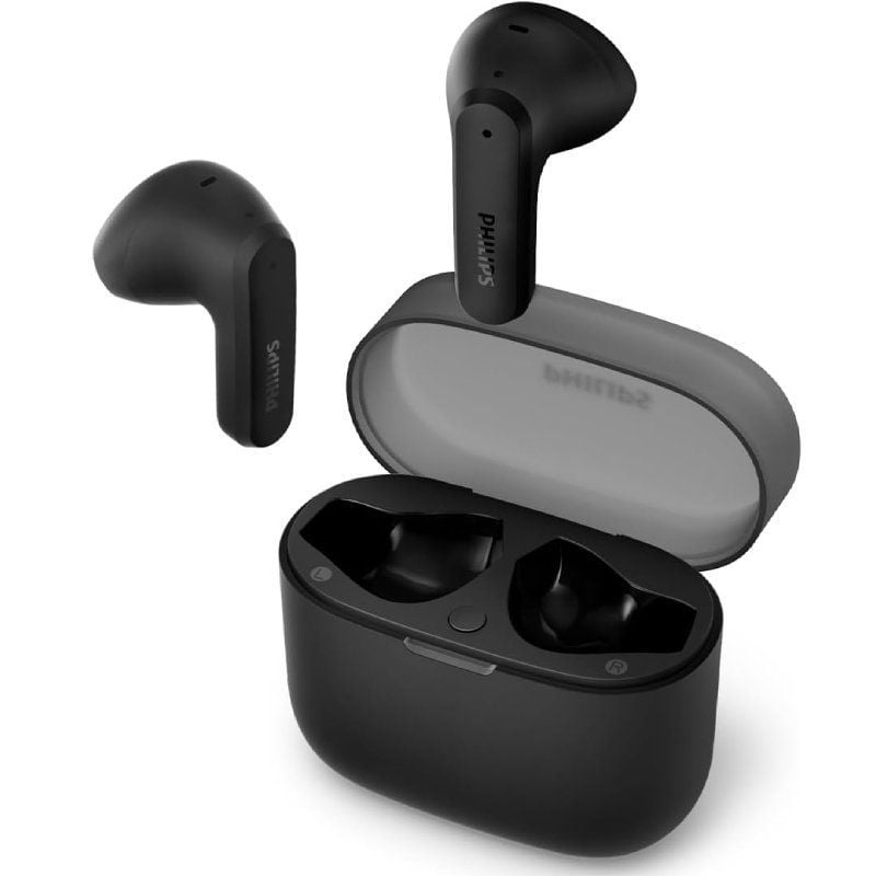 Auriculares Bluetooth Philips TAT2139BK con estuche de carga/ Autonomía 7h/ Negros 4895229139565 TAT2139BK/00