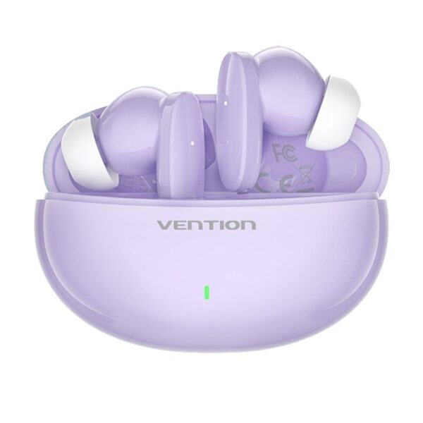 Auriculares Bluetooth Vention NBFV0 con estuche de carga/ Autonomía 7h/ Violetas 6922794775626 NBFV0