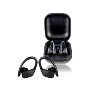 Auriculares Deportivos Bluetooth Daewoo TWS SPORT DW2012 con estuche de carga/ Autonomía 3h/ Negros 8436533798312 DW2012