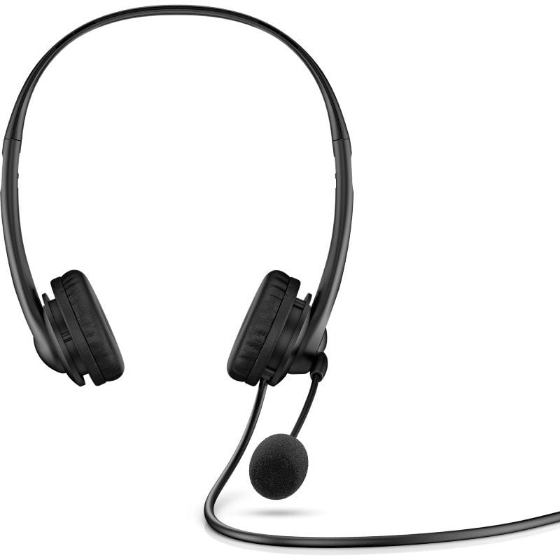 Auriculares HP G2/ con Micrófono/ USB/ Negros 4573595656069 428K6AA