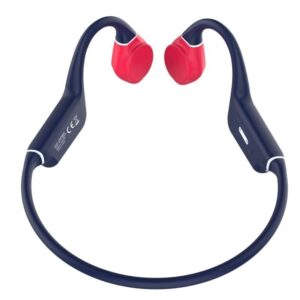 Auriculares Inalámbricos Deportivos de Conducción Ósea Leotec Osea Kuri/ con Micrófono/ Bluetooth/ Azules y Rojos 8436588882967 LEBONE03B