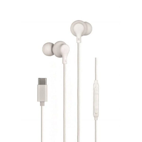 Auriculares Intrauditivos Daewoo DW2016/ con Micrófono/ USB Tipo-C/ Blancos 8436533798695 DW2016