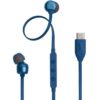Auriculares Intrauditivos JBL Tune 310C/ con Micrófono/ Azules 1200130011160 JBLT310CBLU