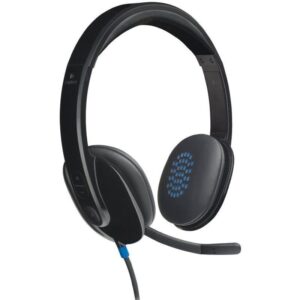 Auriculares Logitech H540/ con Micrófono/ USB/ Negros 5099206038868 981-000480