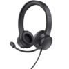 Auriculares Trust HS-201 USB/ con Micrófono/ USB/ Negros 8713439253733 25373