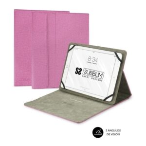 Funda Subblim Clever Stand para Tablets de 9"-10.1"/ Rosa 8436586740818 SUB-CUT-1CT003