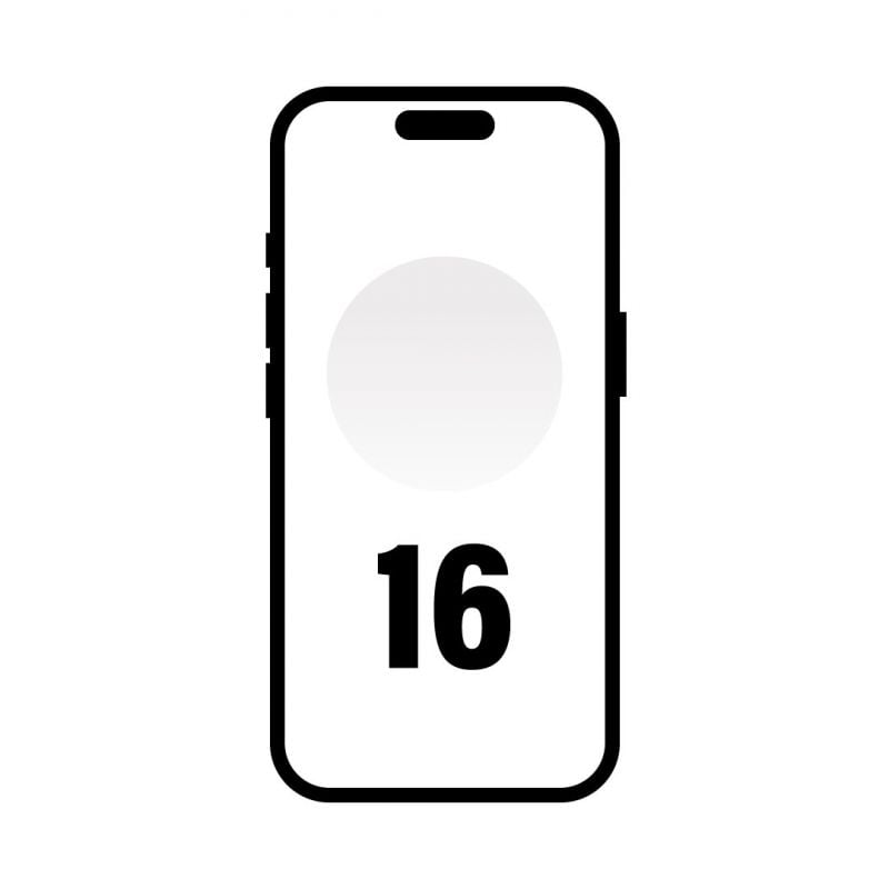 Smartphone Apple iPhone 16 256GB/ 6.1"/ 5G/ Blanco 195949822971 MYEF3QL/A
