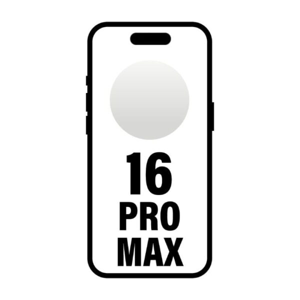 Smartphone Apple iPhone 16 Pro Max 256GB/ 6.9"/ 5G/ Titanio Blanco 195949805936 MYWW3QL/A