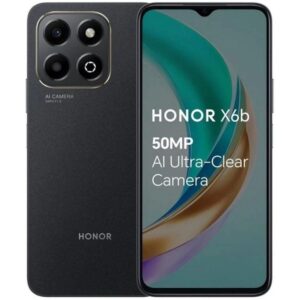 Smartphone Honor X6B 4GB/ 128GB/ 6.56"/ Negro Medianoche 6936520843688 5109BGFX