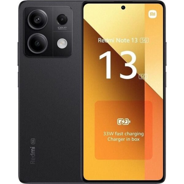 Smartphone Xiaomi Redmi Note 13 NFC 8GB/ 256GB/ 6.67"/ 5G/ Negro 6941812755051 MZB0FPYEU
