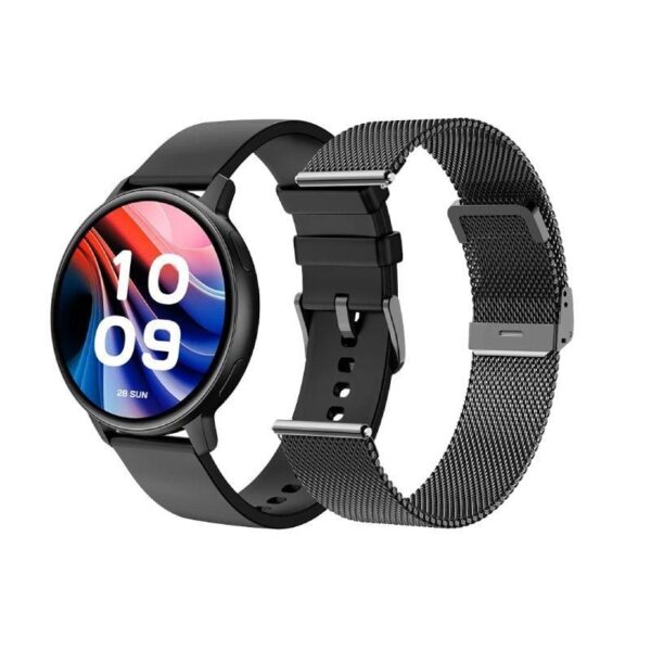 Smartwatch SPC Smartee Duo Classic 9652N/ Notificaciones/ Frecuencia Cardíaca/ Negro/ Incluye Correa Extra 8436609912550 9652N