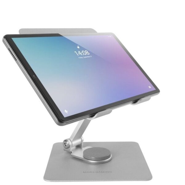 Soporte para Tablets/Convertibles Mars Gaming MA-RST/ hasta 13"/ Gris Plateado 8435693104827 MARSTW