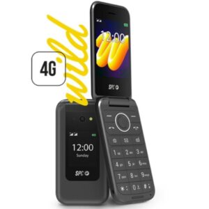 Teléfono Móvil SPC WILD para Personas Mayores/ 4G/ Negro 8436609912888 2336N