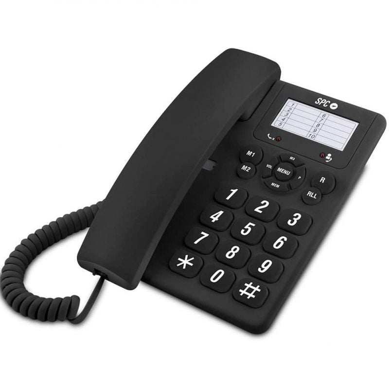 Teléfono SPC Original 3602/ Negro 8436542855617 3602N