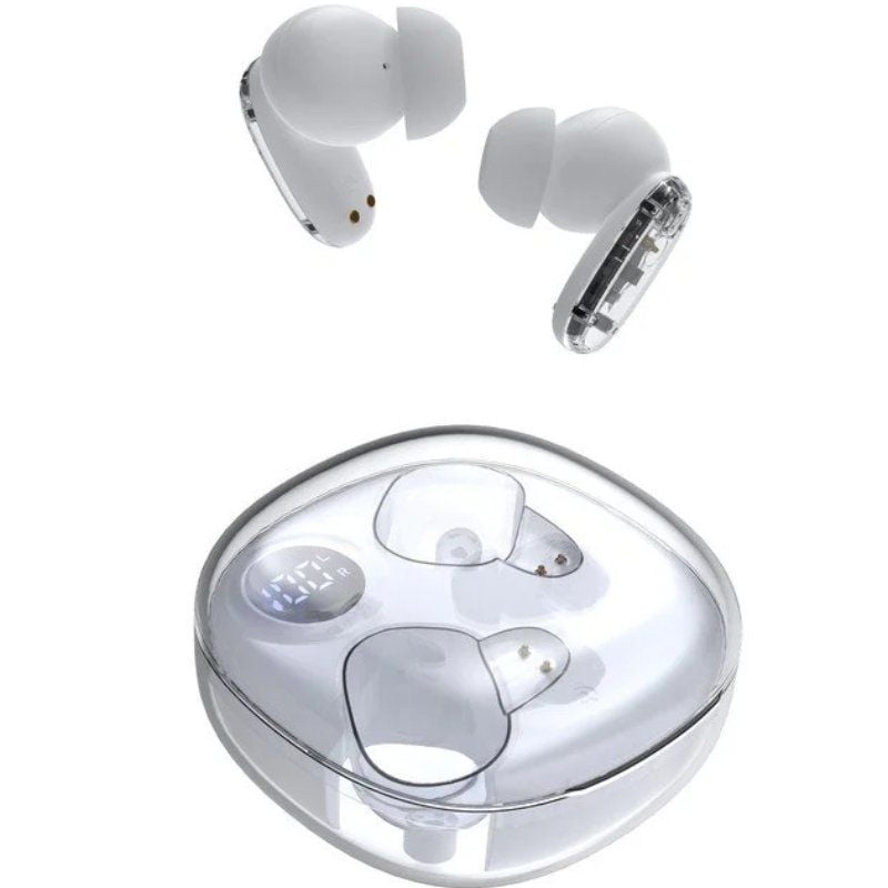 Auriculares Bluetooth Mars Gaming MHIB2 con estuche de carga/ Autonomía 7h/ Blancos 8435693110200 MHIB2W