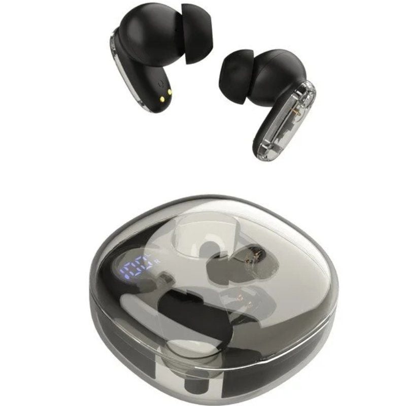 Auriculares Bluetooth Mars Gaming MHIB2 con estuche de carga/ Autonomía 7h/ Negros 8435693110187 MHIB2