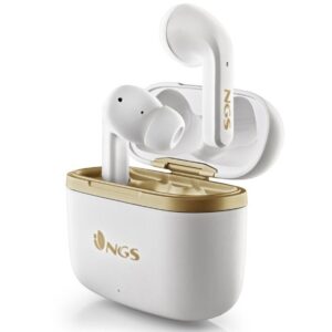 Auriculares Bluetooth NGS Ártica Trophy con estuche de carga/ Autonomía 5h/ Blancos 8435430620221 ARTICATROPHYWHITE