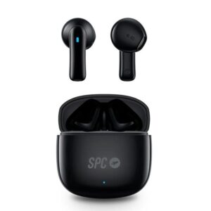 Auriculares Bluetooth SPC Zion 2 Play con estuche de carga/ Autonomía 7h/ Negros 8436609912154 4623N