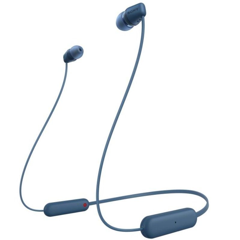 Auriculares Inalámbrico Intrauditivos Sony WI-C100/ con Micrófono/ Bluetooth/ Azules 4548736133945 WIC100L.CE7