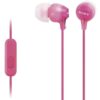 Auriculares Intrauditivos Sony MDR-EX15APPI/ con Micrófono/ Jack 3.5/ Rosas 4905524937336 MDREX15APPI.CE7