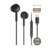Auriculares Intrauditivos Tech One Tech earTECH TEC1302/ con Micrófono/ USB Tipo-C/ Negros 8436546594284 TEC1302