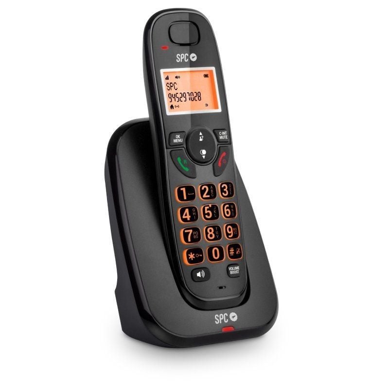 Teléfono Inalámbrico SPC Kairo/ Negro 8436542859295 7331N