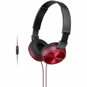 Auriculares Sony MDRZX310APR/ con Micrófono/ Jack 3.5/ Rojos 4905524942194 MDRZX310APR