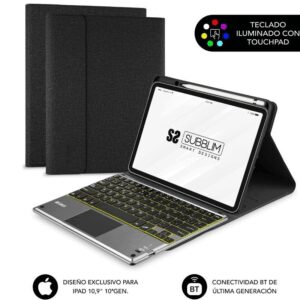 Funda con Teclado Subblim KeyTab Pro BT para Tablet iPad 10.9" 10a Gen/ Negra 8436586743659 SUBKT4-BTPI03