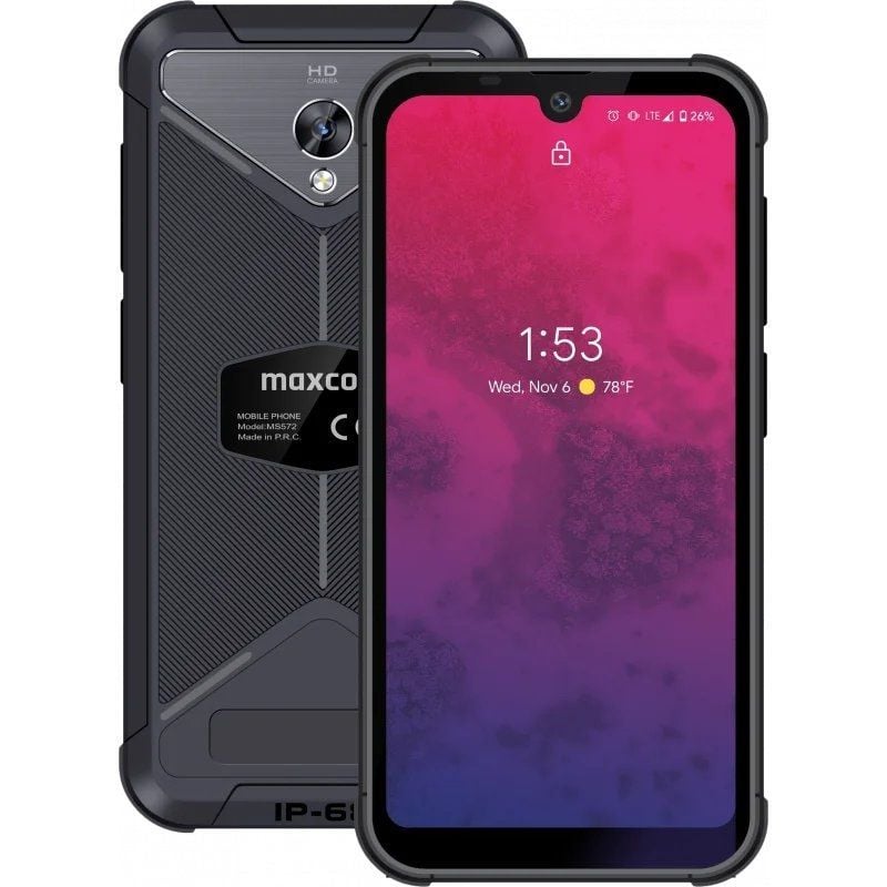 Smartphone Ruggerizado Maxcom Strong MS572 3GB/ 32GB/ 5.7"/ Negro 5908235975924