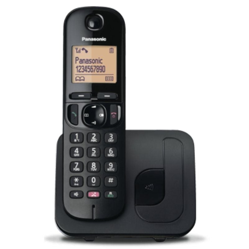 Teléfono Inalámbrico Panasonic KX-TGC250SPB/ Negro 5025232918966 KX-TGC250SPB