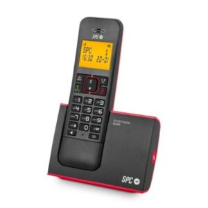 Teléfono Inalámbrico SPC Blade 7290RC1/ Rojo y Negro 8430848801583 7290RC1