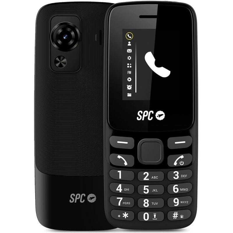 Teléfono Móvil SPC Talk 2 para Personas Mayores/ 4G/ Negro 8436609913298 2340N