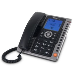 Teléfono SPC Telecom 3604/ Negro 8436008709157 3604N