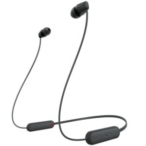 Auriculares Inalámbrico Intrauditivos Sony WI-C100/ con Micrófono/ Bluetooth/ Negros 4548736133846 WIC100B.CE7