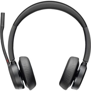 Auriculares Inalámbricos Poly Voyager 4320 para Microsoft Teams + Adaptador BT700/ con Micrófono/ Bluetooth/ Negros 197029610102 77Y98AA