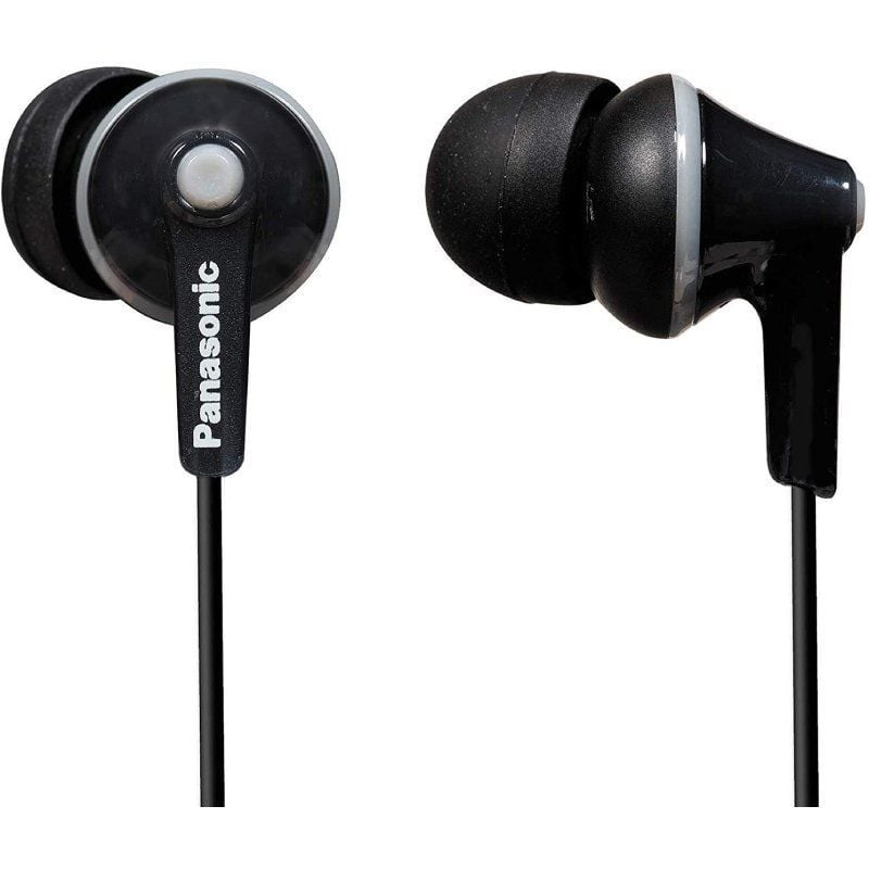 Auriculares Intrauditivos Panasonic RP-HJE125/ Jack 3.5/ Negros 5025232678129 RP-HJE125 BK