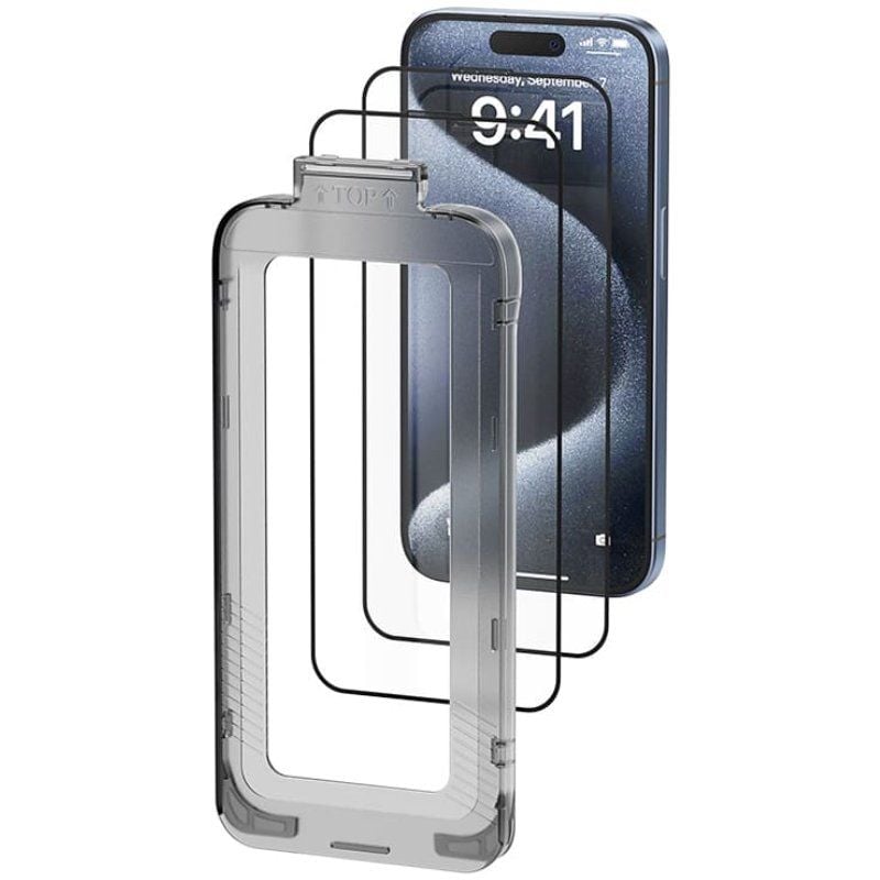 Protector de Pantalla de Cristal Templado Vention KUITCA-10 para iPhone 13 + Herramienta de Instalación Antipolvo 6922794787964 KUITCA-10